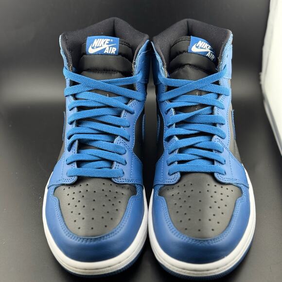 Jordan 1 Retro High OG Dark Marina Blue - Picture 3 of 5